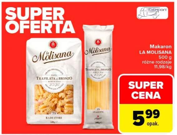 Makaron La Molisana 500g różne rodzaje