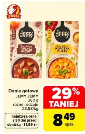 Danie gotowe Jemy 360g różne rodzaje