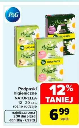 Podpaski higieniczne różne rodzaje