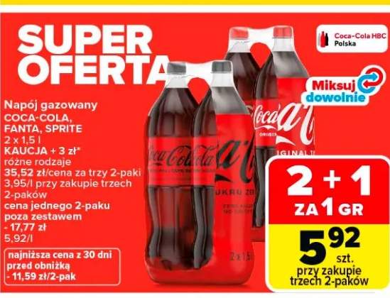 Napój gazowany Coca-Cola