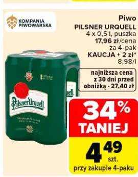 Piwo Pilsner Urquell