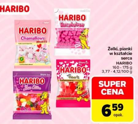 Żelki Chamallows Hearts w kształcie serca