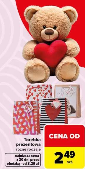 Torebka prezentowa różne rodzaje