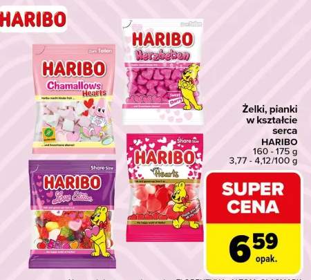 Żelki Chamallows Hearts w kształcie serca