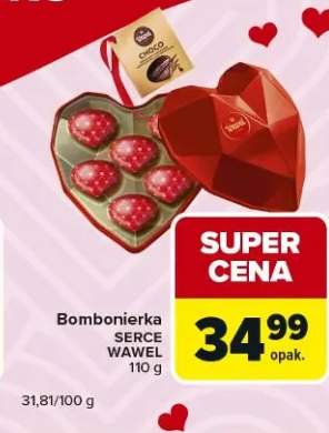 Bombonierka Serce Wawel