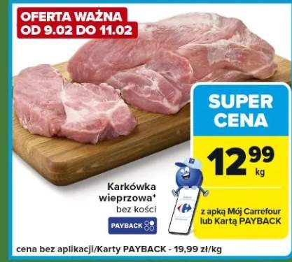 Karkówka wieprzowa bez kości