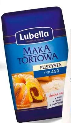 Mąka tortowa puszysty typ 450 różne rodzaje