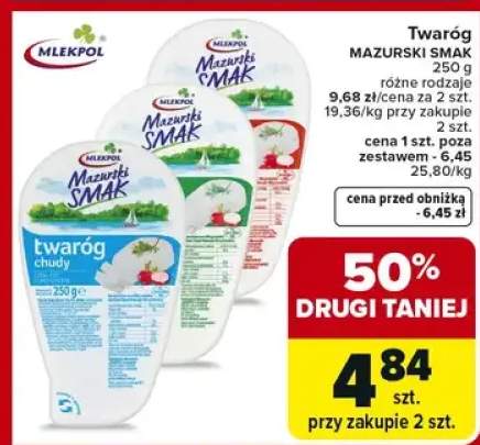 Twaróg mazurski smak