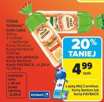 Chleb tostowy Dan Cake