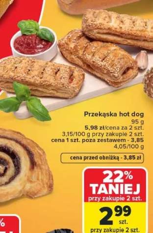 Przekąska hot dog