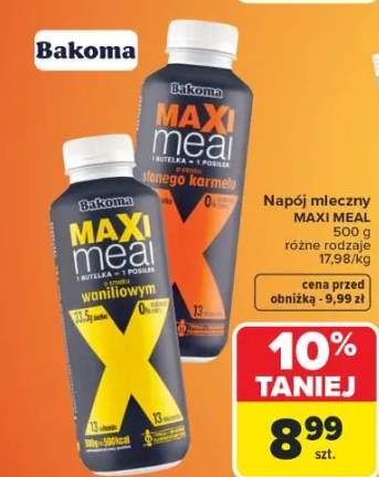 Napój mleczny MAXI MEAL
