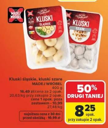 Kluski śląskie, kluski szare