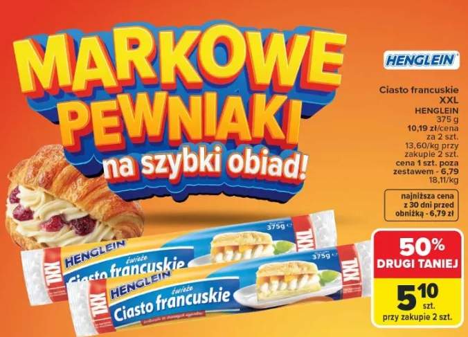 Ciasto francuskie XXL