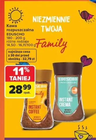 Kawa rozpuszczalna Eduscho Family