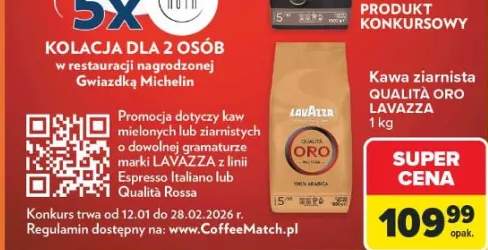 Kawa ziarnista Qualità Oro Lavazza