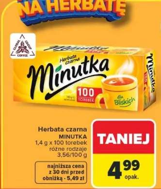 Herbata czarna Minutka