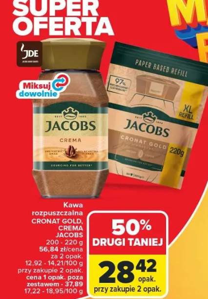 Kawa rozpuszczalna Cronat Gold, Crema