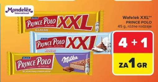 Wafelek XXL różne rodzaje