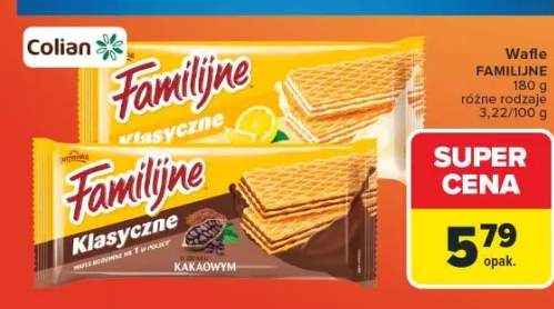 Wafle różne rodzaje