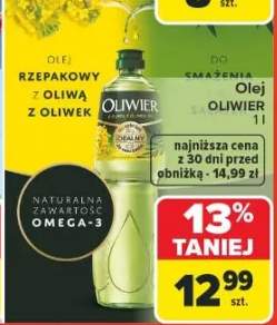 Olej rzepakowy z oliwą z oliwek