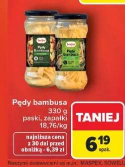 Pędy bambusa paski, zapałki