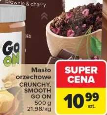 Masło orzechowe Peanut Butter crunchy, smooth