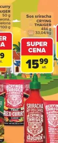 Sos sriracha Crying Thaiger w tubie