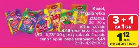 Kisiel, galaretka zozole