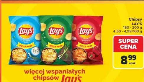 Chipsy Mega Pack fromage