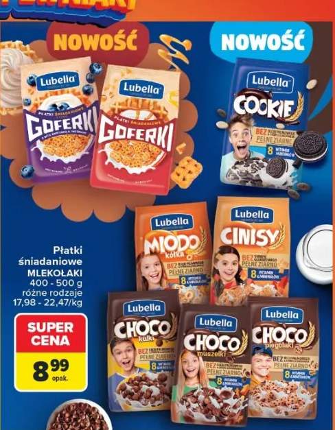 Płatki śniadaniowe Goferki