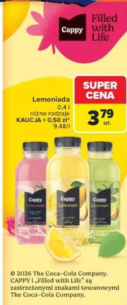 Lemoniada różne rodzaje