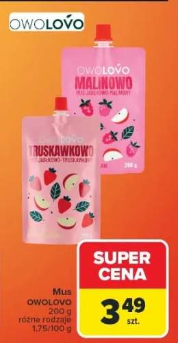 Mus jabłkowo-malinowy