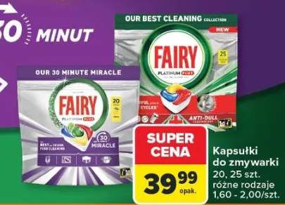 Kapsułki do zmywarki Platinum Plus