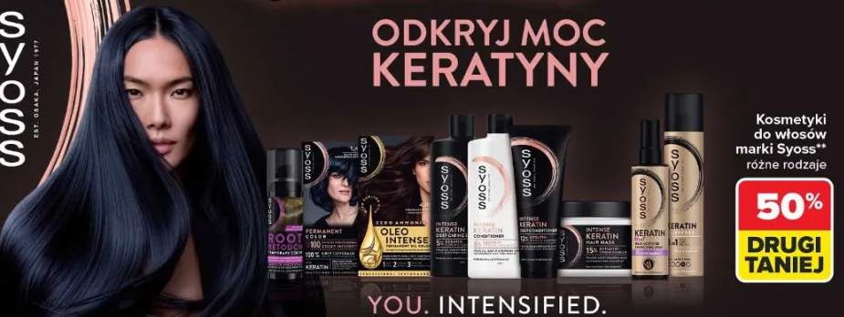 Kosmetyki do włosów marki Syoss różne rodzaje
