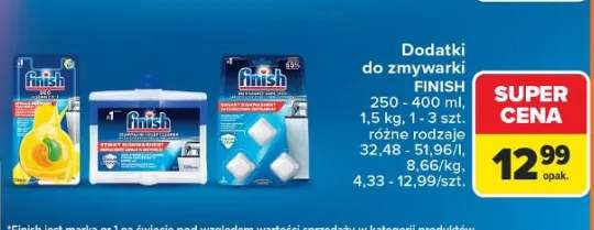 Dodatki do zmywarki różne rodzaje