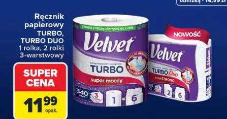 Ręcznik papierowy TURBO 1 rolka 3-warstwowy