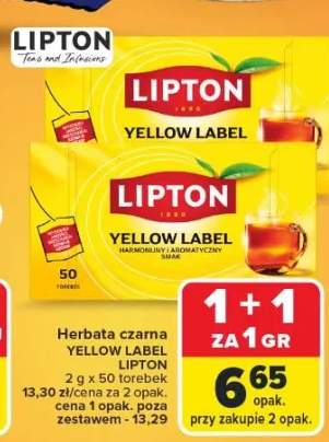 Herbata czarna Yellow Label