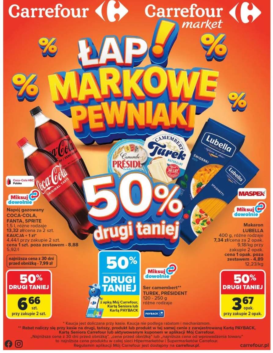 Napój gazowany Coca-Cola, Fanta, Sprite