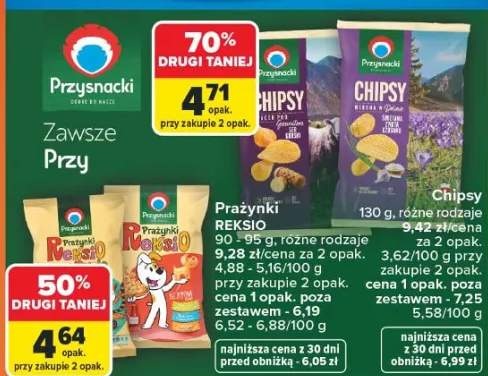Prażynki Reksio
