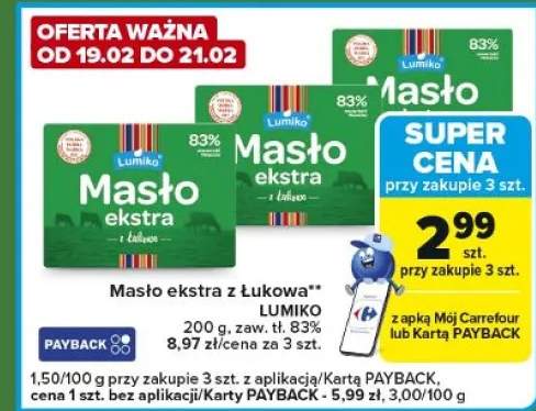 Masło ekstra z Łukowa