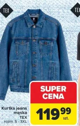 kurtka jeansowa męska