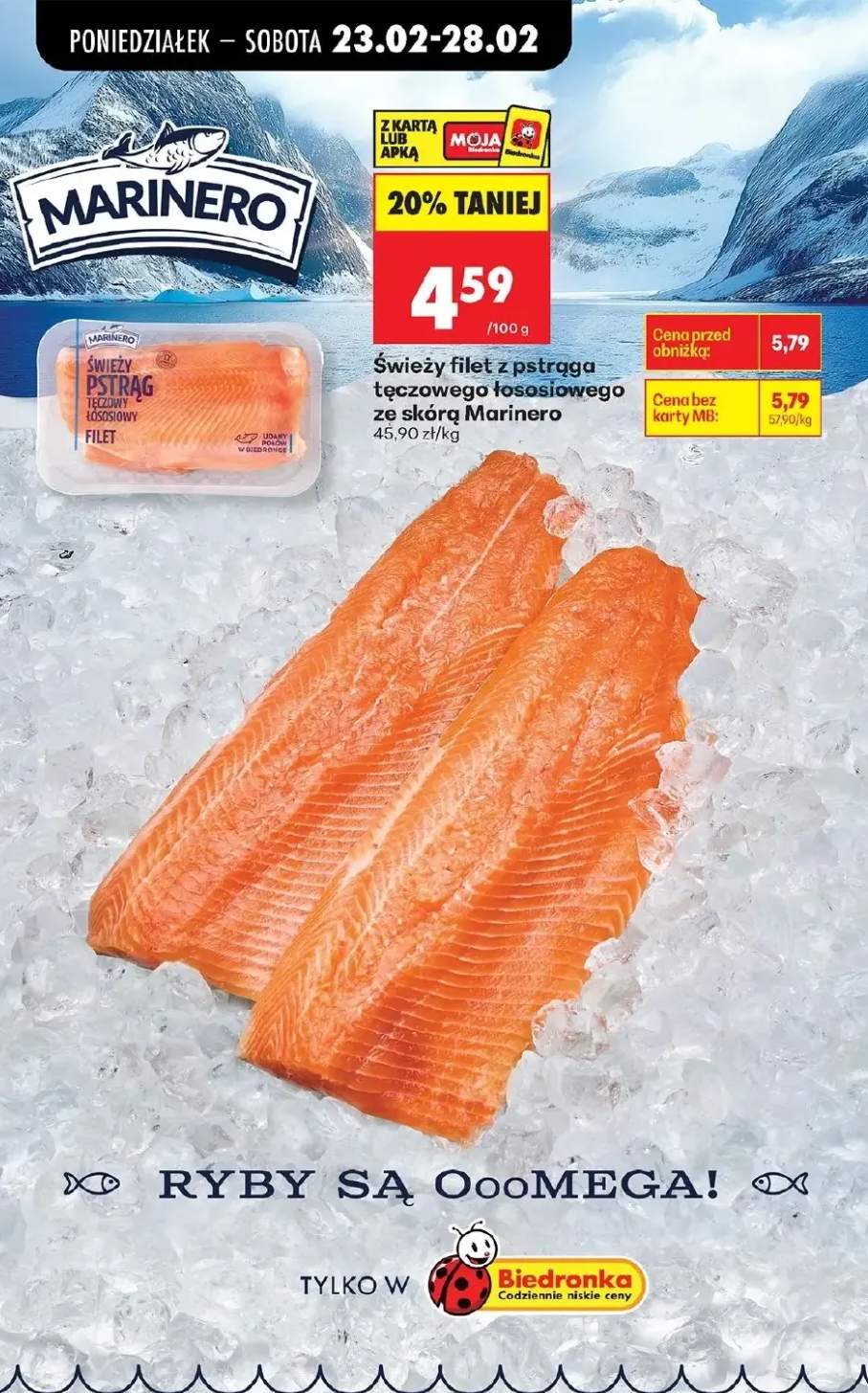 filet z pstrąga