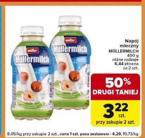 Napój mleczny różne rodzaje