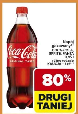 Napój gazowany różne rodzaje