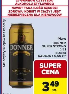 Piwo Super Strong puszka