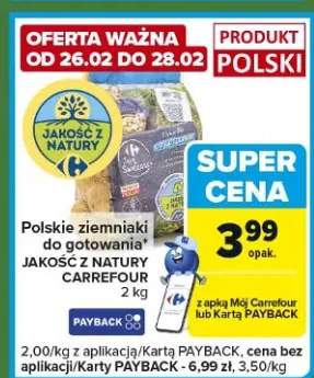Polskie ziemniaki do gotowania Jakość z Natury