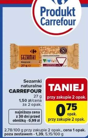 Sezamki naturalne