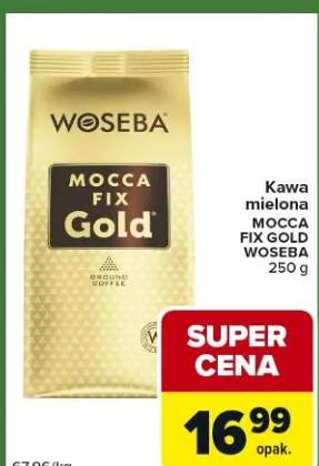 Kawa mielona Mocca Fix Gold