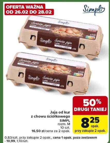 Jaja od kur z chowu ściółkowego