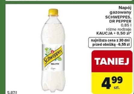 Napój gazowany różne rodzaje